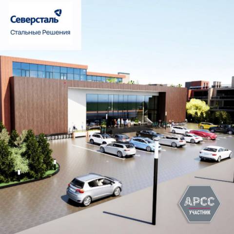 Стальной каркас ускорит строительство спортивного комплекса